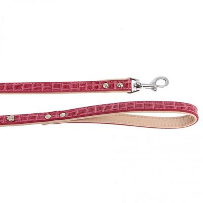 Поводок Каскад Kolibri для мелких собак с украшением "Лапка" (Розовый)