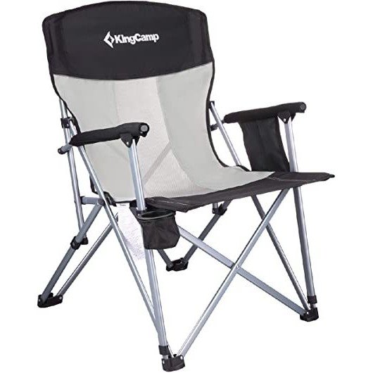 Кресло складное KingCamp Hard Arm Chair (Черный)