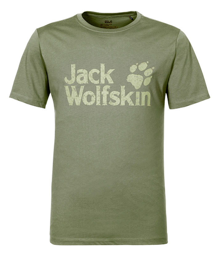 Футболка мужская Jack Wolfskin Pride Function 65 T M (Черный, M)