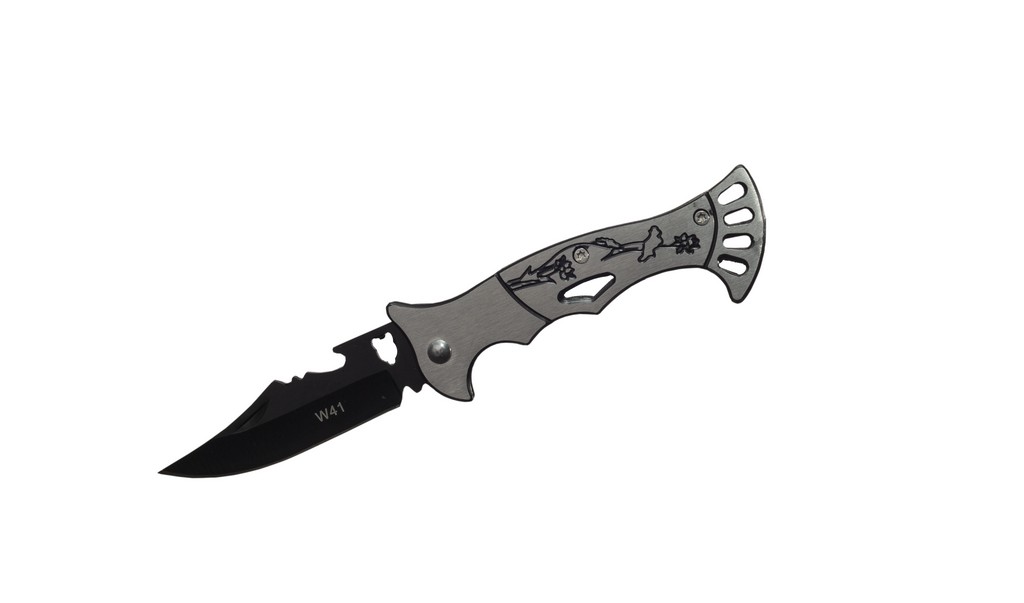 Нож складной Traveler W41 (Черный)