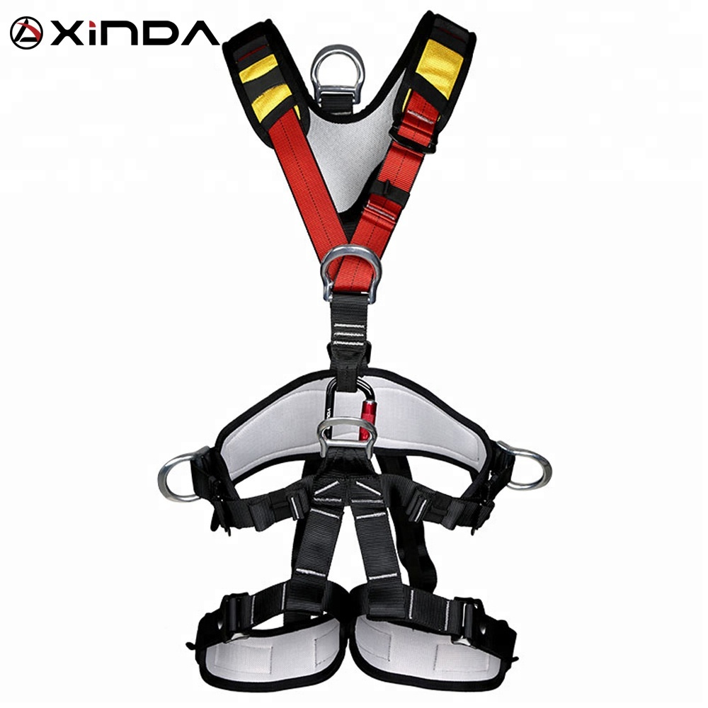 Страховочная привязь Xinda XD-A9516 (Черный/красный)