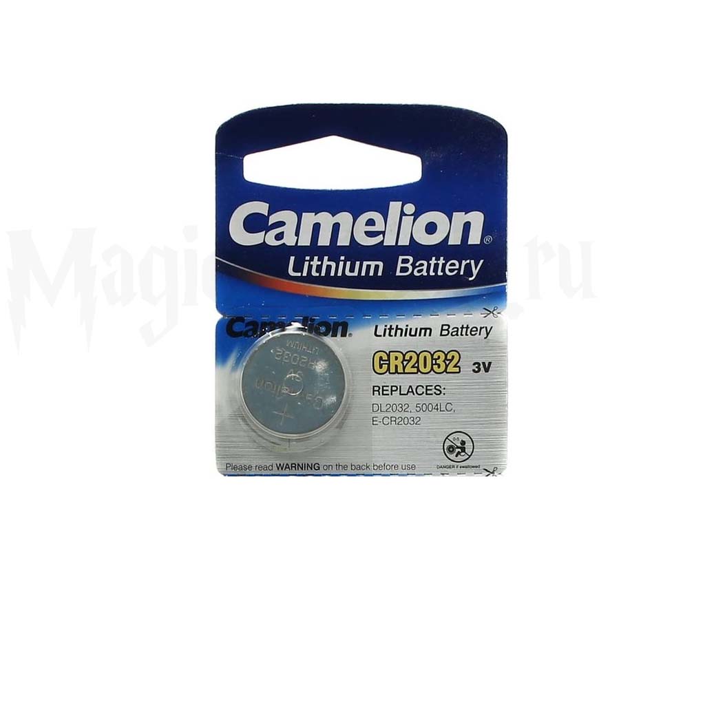 Батарейка Camelion CR2032 (-)