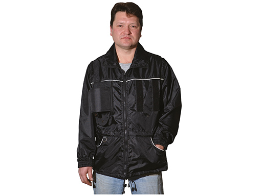Куртка дрессировщика, с карманом для мячика (Черный, 52)
