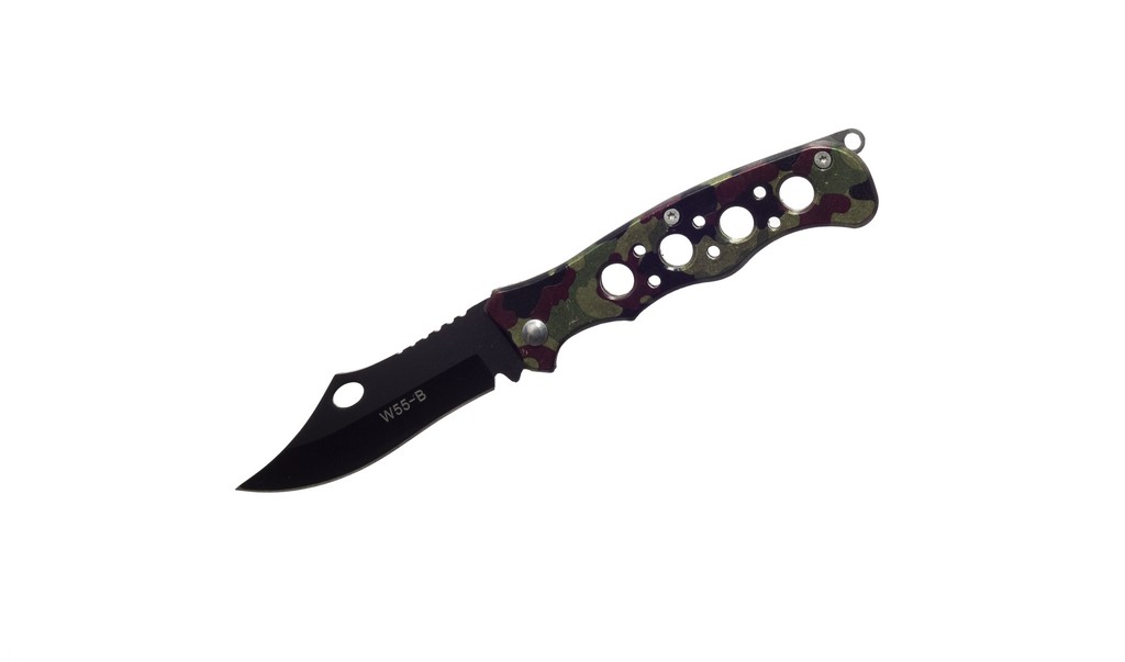 Нож складной Traveler W55-8 (Черный)