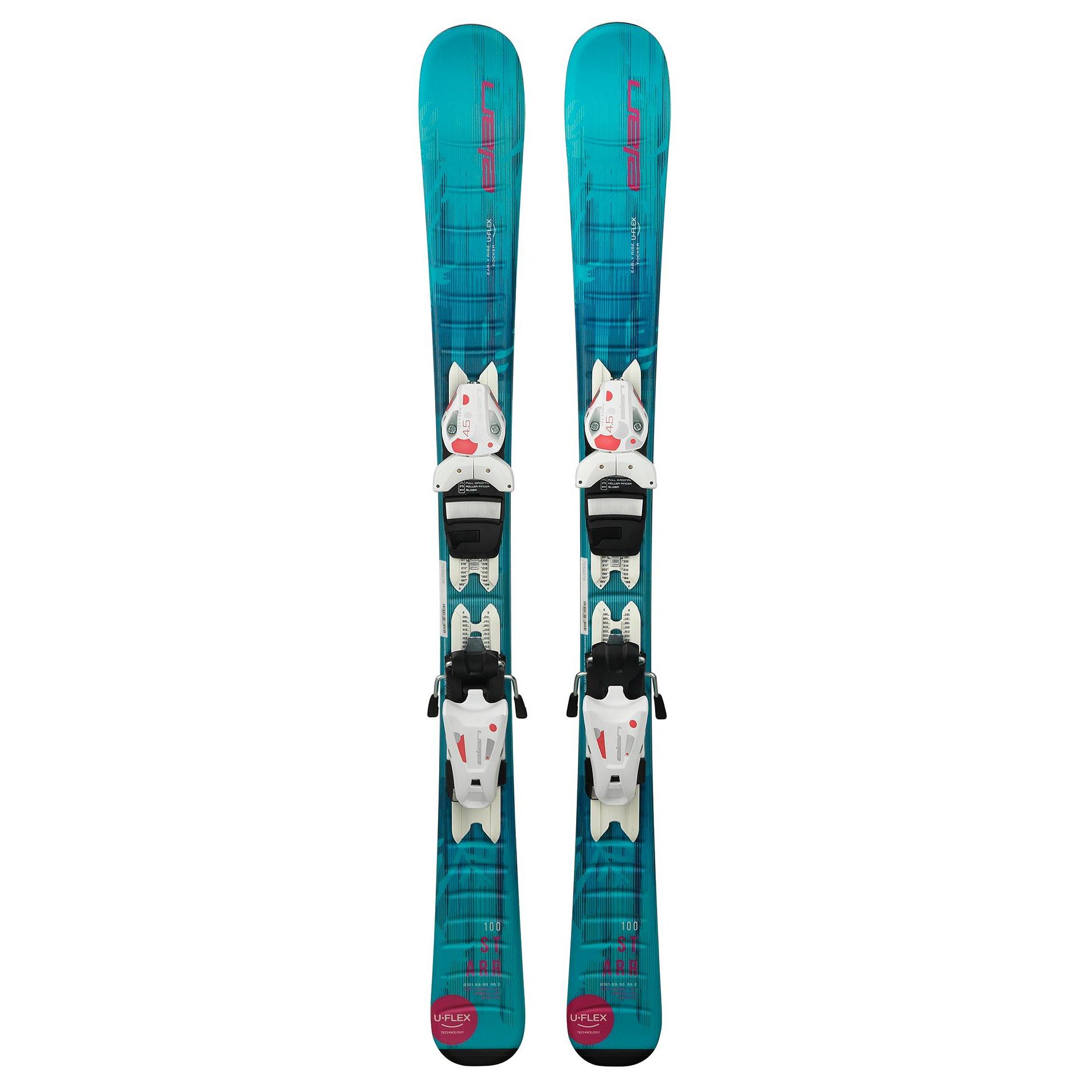 Горные лыжи Elan Starr с креплением QS EL 4.5 (2019-20) (100 см)