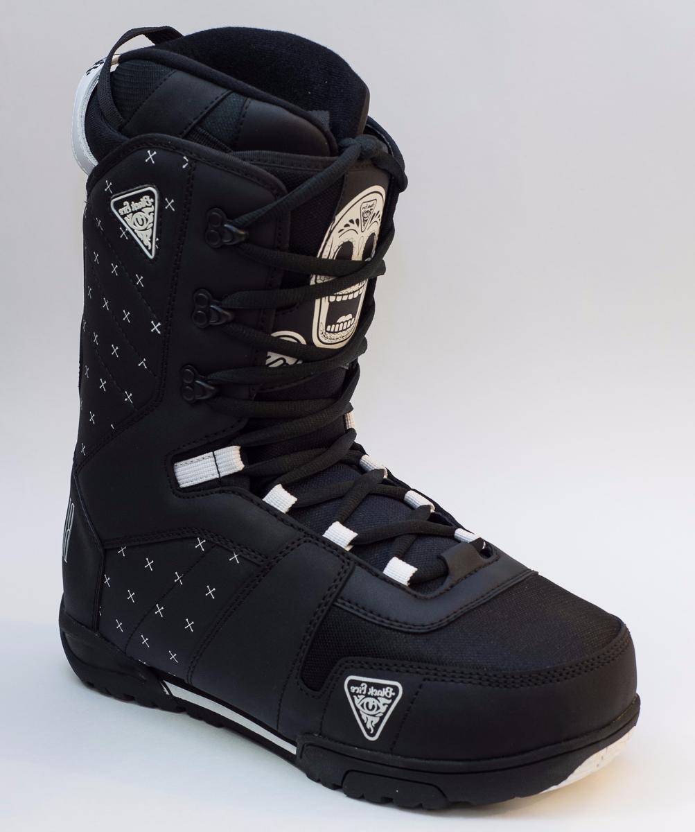 Ботинки сноубордические Black Fire B&W (16-17) (Черный, 44)