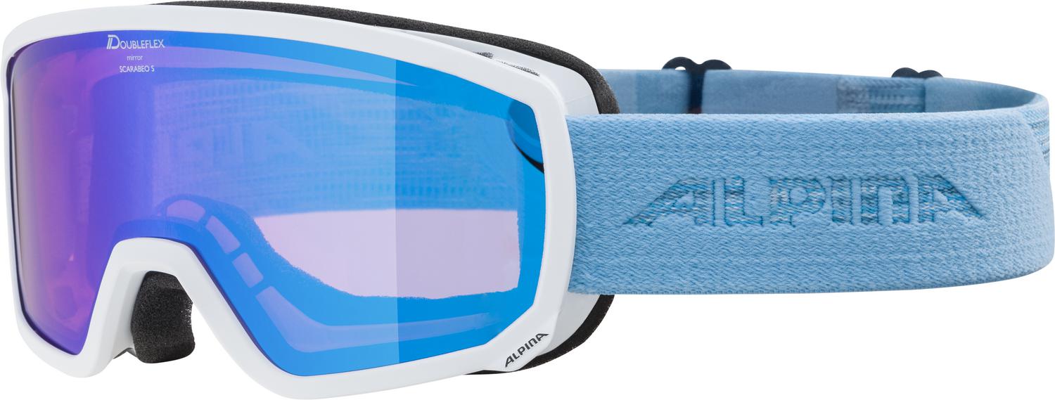 Очки горнолыжные Alpina 2020-21 Scarabeo S HM (Черный)