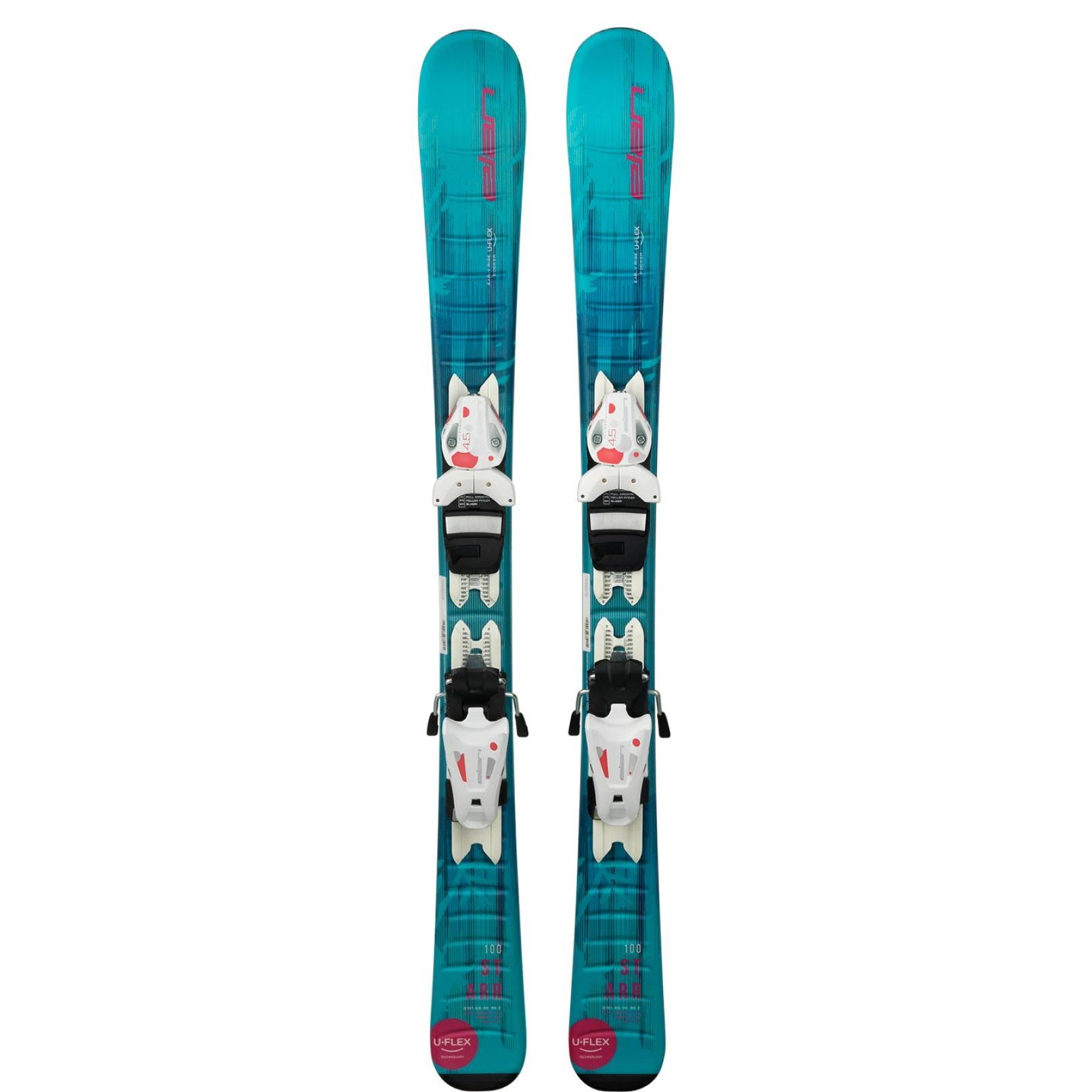 Горные лыжи Elan Starr с креплением QS EL 7.5 (2018-19) (130 см)