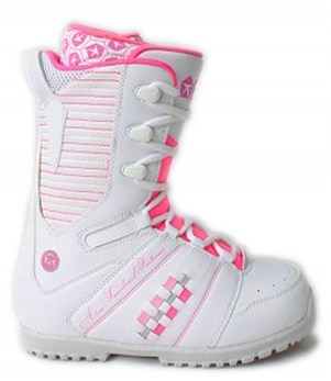 Ботинки сноубордические Atom Bad Girl (13-14) (Белый, 36)