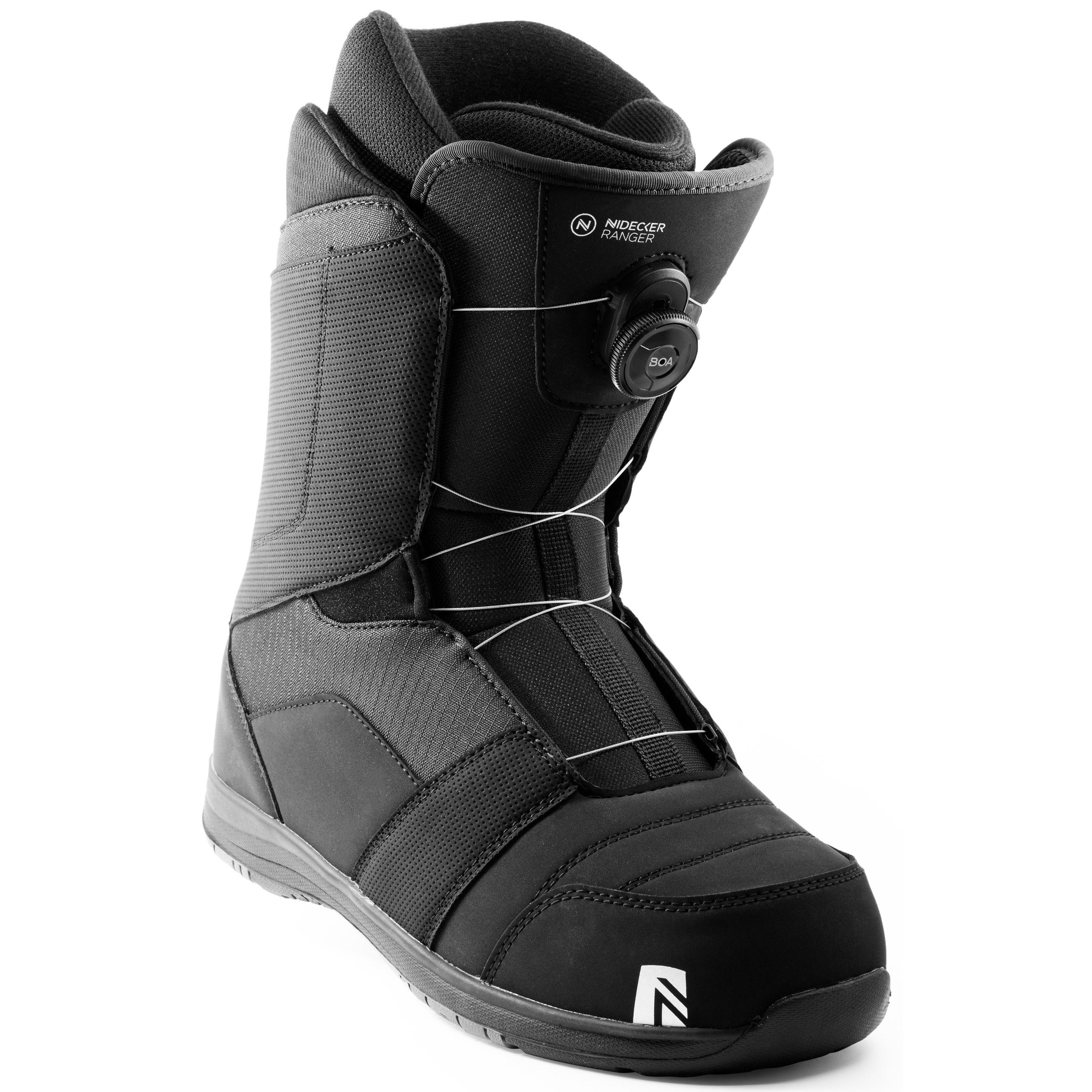Ботинки сноубордические Nidecker Ranger (19-20) (Черный, 43)