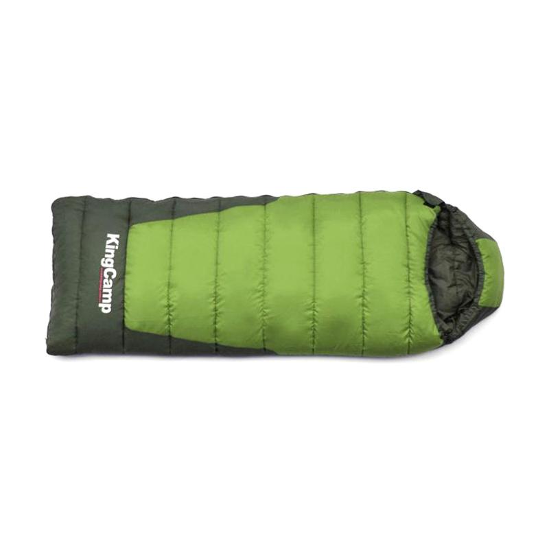 Спальный мешок KingCamp Explorer 300 HollowFibre (правый) (Зеленый)